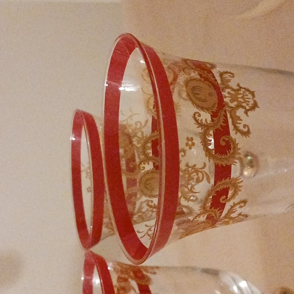 Venetian Tapestry Wine Glasses - Picture 4 of 6